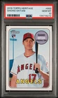 2018 Topps Heritage Shohei Ohtani #600 Rookie Card PSA 10 GEM MINT