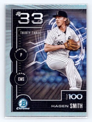 2025 Bowman #BTP-33 Hagen Smith Bowman Scouts Top 100