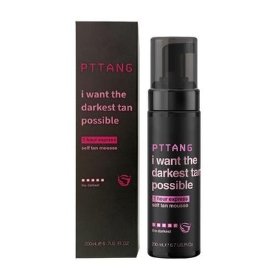 Ultra Dark Self Tanner Mousse Fast,1 Hour Express Sunless Tanning 6.7Fl oz/200ml