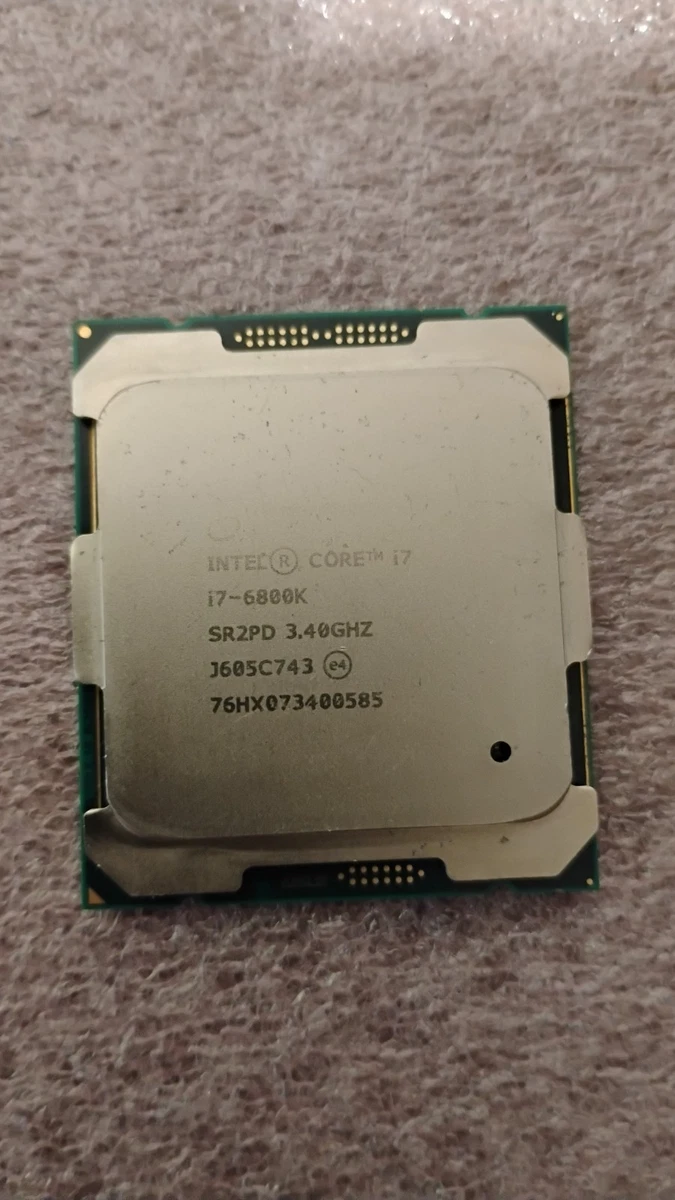 Intel Core i7-6800K Processor Model Computer Processors (CPUs) for