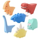 Halftoys Full Set 6 Magnetic Dino Puzzles T-Rex Stego Tricera Diplo Ankylo Para