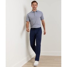 Peter Millar EB66 Performance Pants 35x32 Navy Blue Five Pocket Golf Trousers