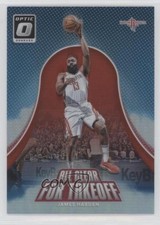 2017 Donruss Optic All Clear for Takeoff Red Prizm 78/99 James Harden #10 05so