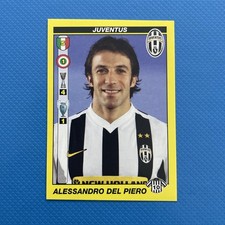 Del Piero No. 236 Juventus 2009 10 Panini Footballers Figure New Rare