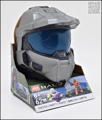 HALO MEGA CONSTRUX FIESTA HELMET HDP54 FEAT.  UNSC SPARTAN ZVEZDA & ANUBIS
