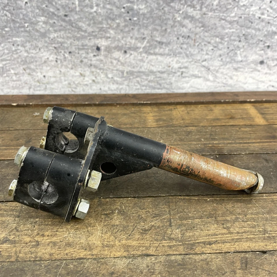 De colección BMX Doble Abrazadera Vástago Años 70 80 Bicicleta Motocross Doble 22.2 Foto 4 de 4