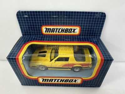 Vintage 1980's Matchbox Blue Box Camaro Iroc-Z MB-68 Yellow HTF | eBay