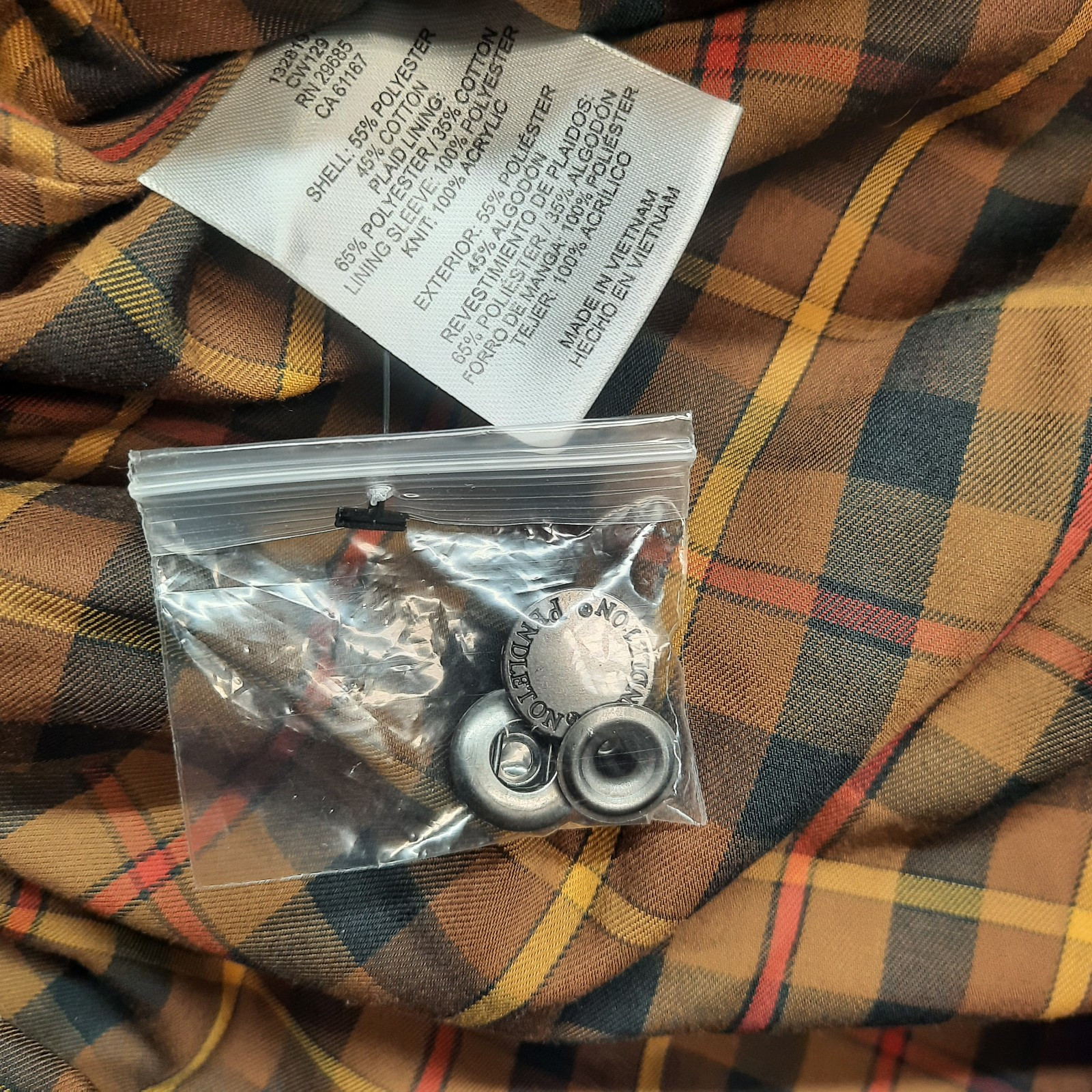 Pendleton Jacket Women's Size Medium Wind Resista… - image 15