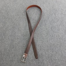 Polo Ralph Lauren Belt Mens Medium Brown Leather Reversible Dress Classic