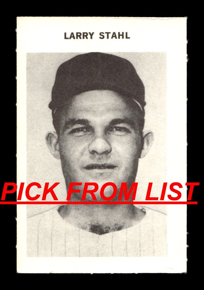 1969 Milton Bradley Baseball VG-EX Pick From List All PICTURED yy9 vv3