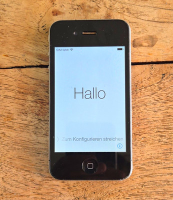 Apple iPhone 4 A1332 16GB Schwarz
