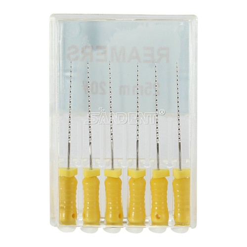 10-100Confezioni 25mm Dentale Endo Radice Canale File Alesatori Acciaio Inox Uso Manuale - Foto 14 di 65