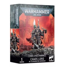 Chaos Space Marines Chaos Lord in Terminator Armour Warhammer 40k