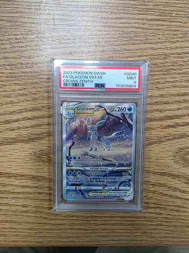 Glaceon VSTAR graded PSA 9 for sale on eBay