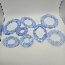 LOT Creative Memories Custom Cutting System Templates CIRCLES OVALS Wavy Diamond