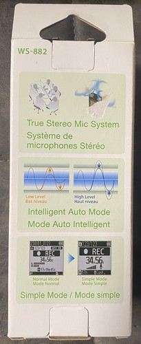 OM System Digital Voice Recorder (WS-882) New - Picture 2 of 5