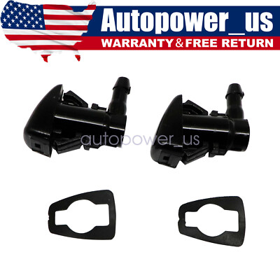 #ad #ad BE8Z17603A 2X Windshield Wiper Washer Jet Spray Nozzle for Ford Fiesta 2012 $5.99