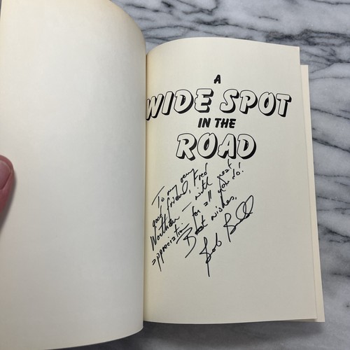 A Wide Spot in the Road by Bob Budd SIGNED 1990 Laffing Cow Press 1st Edition - Picture 5 of 10