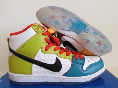 NIKE SB DUNK HIGH PRO QS FROSKATE ALL LOVE SZ 7.5 MENS/WOMENS SZ 9 [DH7778-100]
