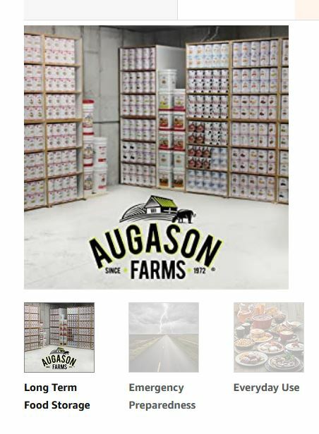 Augason Farms Freeze Dried Lasagna Emergency Survival Long Term Food 25 Years