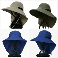 Neck Back Flap Cover Hat Legion Work Fishing Sun Cap Outdoor Hiking Wide Brim