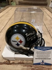 Terrell Edmunds Autographed/Signed Mini Helmet Beckett COA Pittsburgh Steelers B