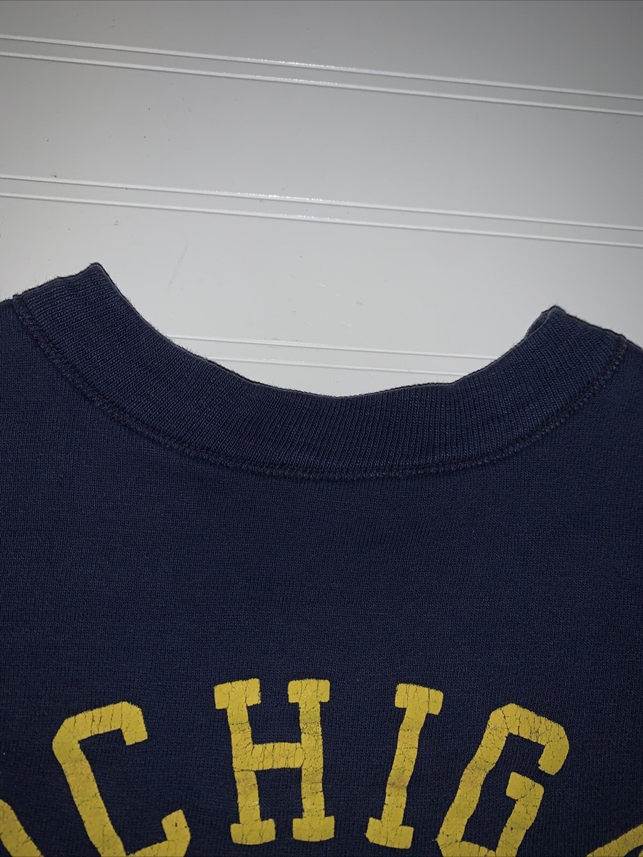 VINTGE Champion Michigan Jacket Adult 1950s Sweatshirt | eBay
