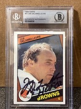 1984 Topps #51 Cleveland Browns Joe DeLamielleure Becket Grading 010566538