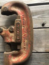 Ridgid no 2a pipe cutterHeavy Duty Made In Ohio USA Vintage No 1-2 HD Ohio USA