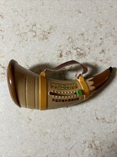 Toysmith HOOT N' HOLLER ANIMAL CALLER Bugle Toy 9 Animal Sounds tested and works