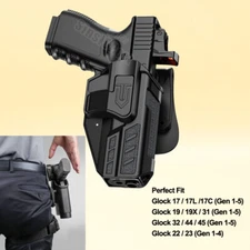 Tactical G22 g23 Holster For Glock 17 17L G19X G19 g44 g45 31 32 gen1-5 Holster 