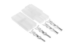 NiMH/CD Tamiya RC battery male female 2 pin connector plug crimp terminal 10 set