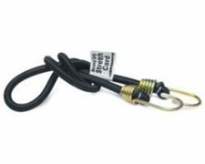 RoadPro 32" Heavy-Duty Jack Strap Coated Hooks RPTS32 32-Inch Bungee Cord-Black