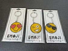 New Emoji Key Rings Smiley Face Heart Eyes Love Sunglasses Winking Face