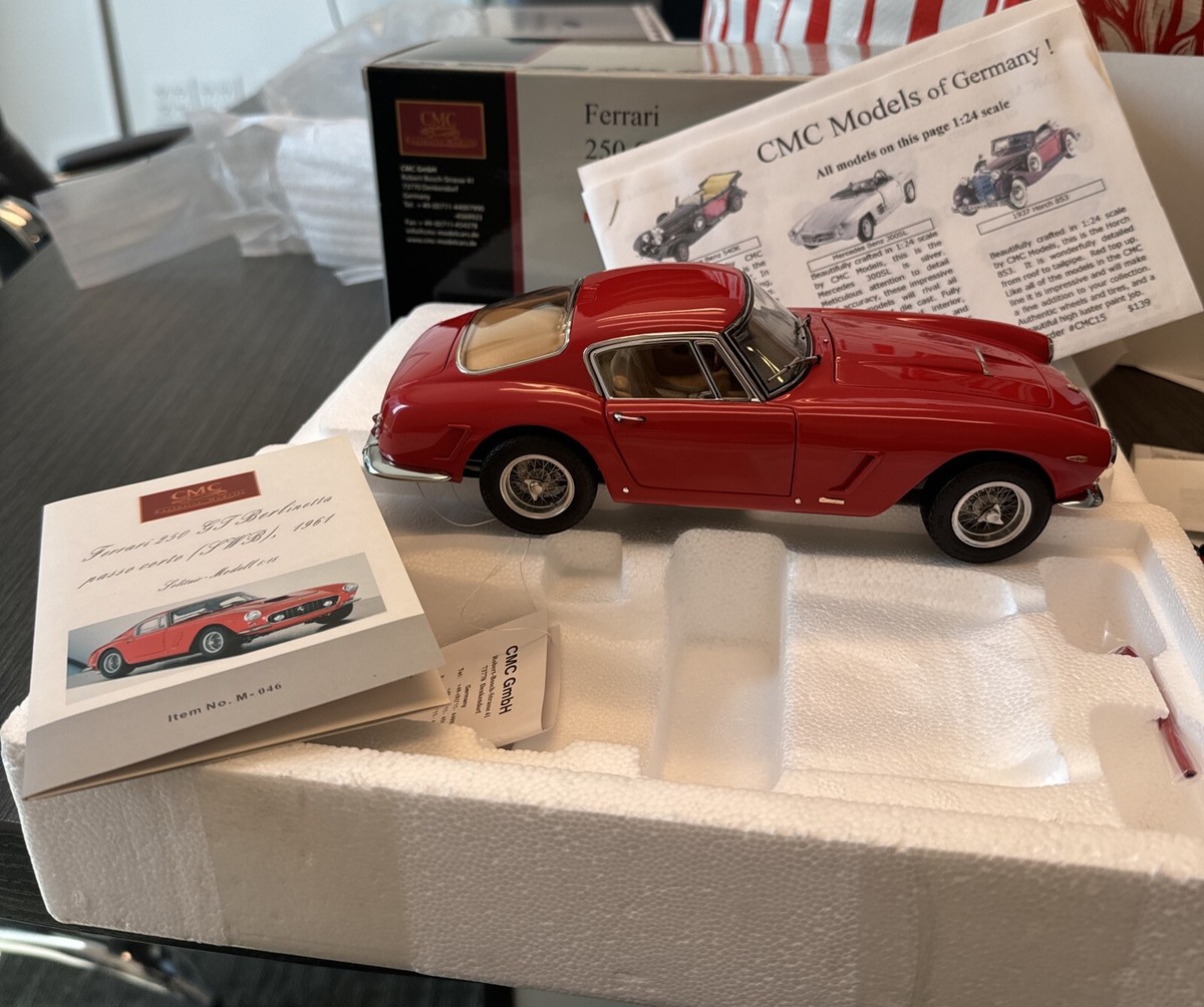 1:18 CMC Ferrari 250 GT Berlinetta SWB 1961 Red M-046 RARE 1:18 CMC Ferrari 250 GT Berlinetta SWB 1961 Red M-046 RARE