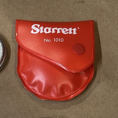 Starrett 1010EZ Dial Indicator Pocket Gage 0-.375", .0005", 0-50-0, 1/2" STOCK - Picture 3 of 24