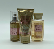 Bath  Body Works IN THE STARS Mist Cream Gel TRAVEL Size Gift Set
