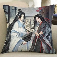Grandmaster of Demonic Cultivation Lan Wangji Wei Wuxian Pillow Cushion 40 40cm