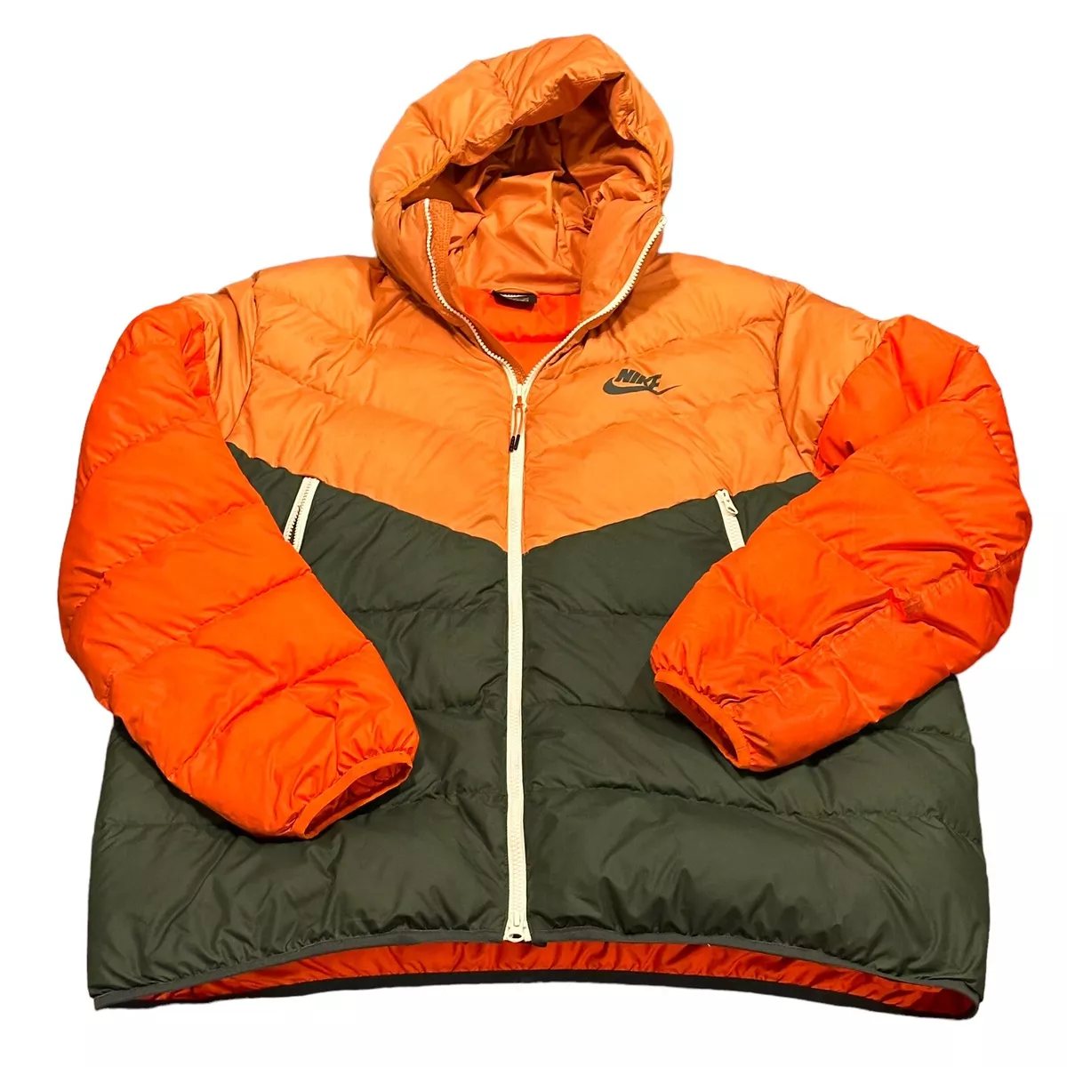 Nike orange coat outlet