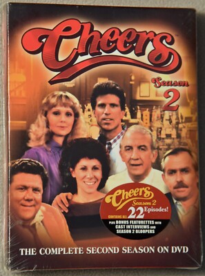 NEW- Cheers the Complete Second Season, 4 DVD Box Set, Ted Danson & Shelley Long