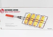 BBQ Corn Basket Grill detachable handle Grilling Barbeque Excalibur Electronics