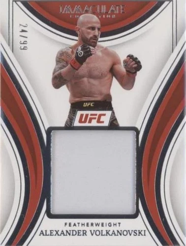 2023 Panini Immaculate Collection UFC - Alexander Volkanovski #RM-AVK