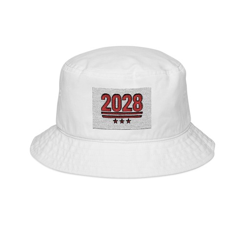 Fischerhut bestickt Trump 2028 - Bild 2 von 3