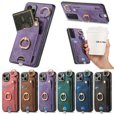For Vivo S30 Y29 Y35 Y100 Y76 Y21 Y35 IQOO 12 11 Ring Stand Card Phone Case