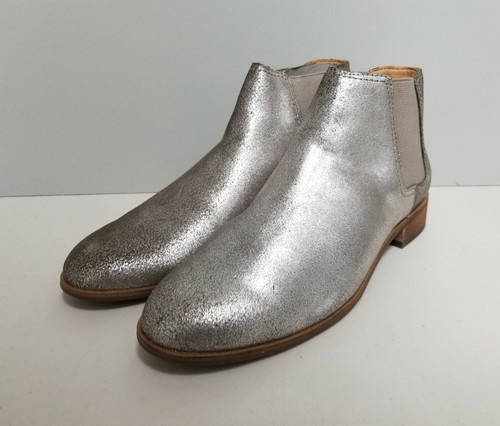 Frye and Co. Mila Ankle Boots Pewter 