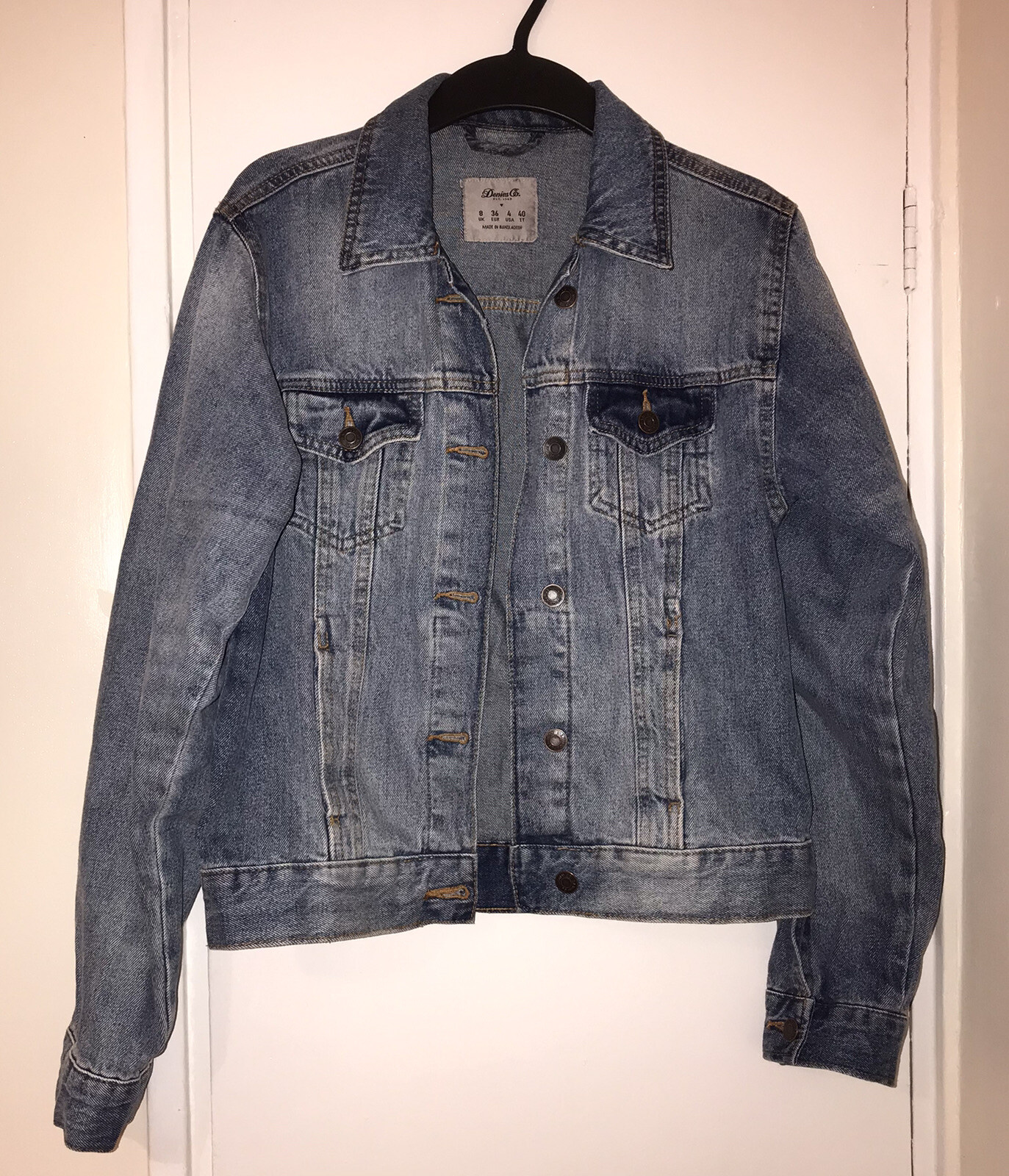 primark blue denim jacket