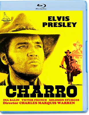 CHARRO BLU-RAY DISC IMPORTACIÓN ELVIS PRESLEY - VICTOR FRENCH - INA BALIN