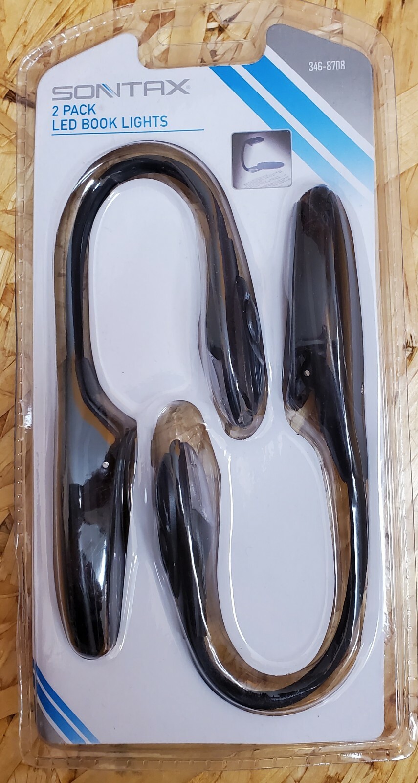 Sontax 2pack LED Reading Book Lights New In Package 3468708 eBay