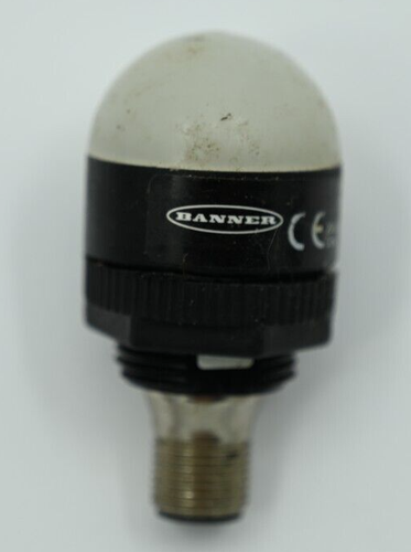 Banner K30LGRYPQ EZ-LIGHT 3-Color General Purpose Indicator, PNP, 10-30VDC, M12 - Afbeelding 1 van 2