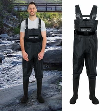 Waders Men with Boots for Fishing Waterproof Chest Wader NYLON PVC Hunting Well